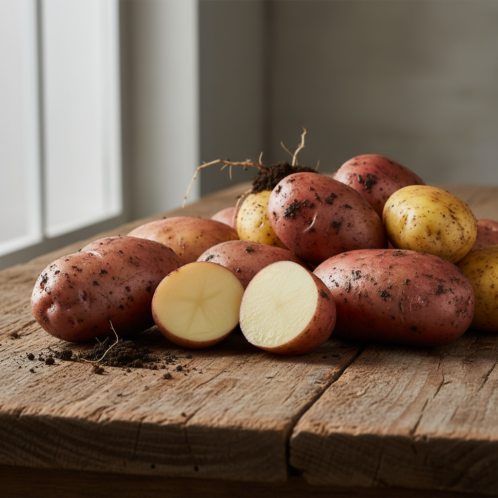 Pommes de terre fraîches