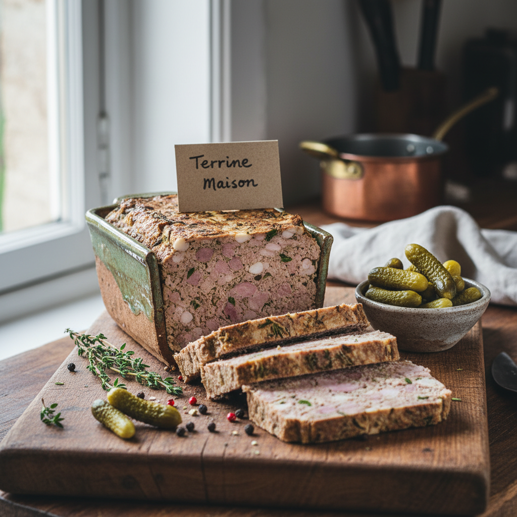 Terrine artisanale maison