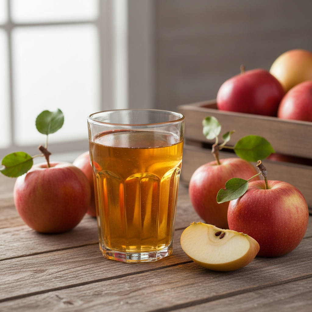 Jus de pomme frais