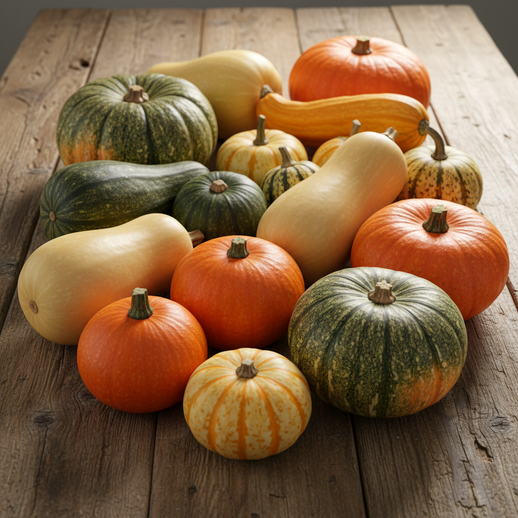 Courges d'automne