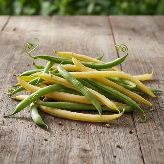 Haricots verts et beurre frais
