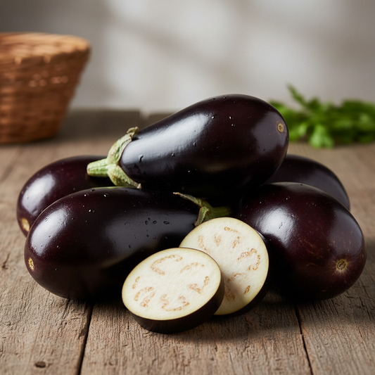 Aubergines fraîches