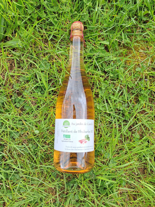Pétillant de rhubarbe (Sans Alcool)